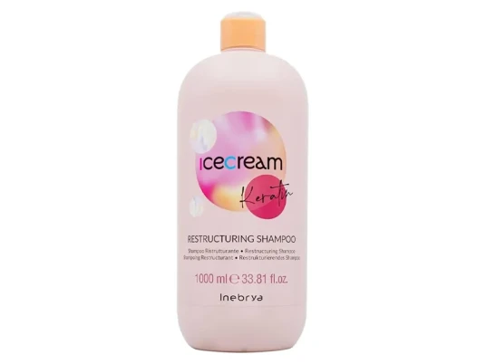 Inebrya Keratin Shampoo Hårsjampo 1000Ml