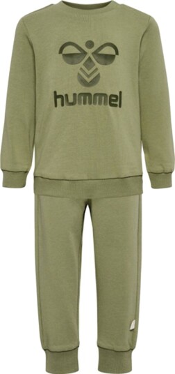 Hummel Arine Crewsuit Oil Green (56 / 1 2 mnd)