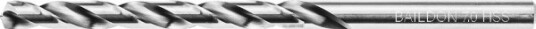 Baildon Basic Din 340 Rn Nwkb 7 Mm Metallbor, Hss (S), 156-102 Mm