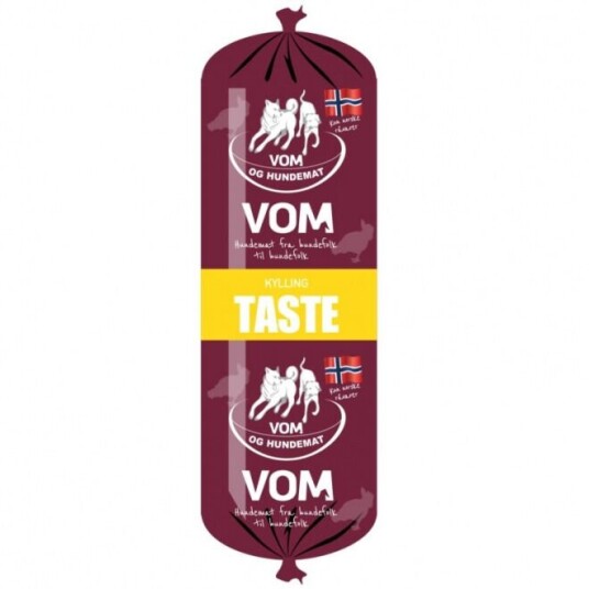 Vom Og Hundemat Vom Taste Kylling 500Gr (500 G) Vom Og Hundemat Vom Taste Kylling 500Gr (500 G)
