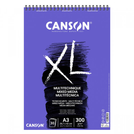 Canson XL Mix-Media 300g A3