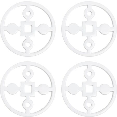 Hilke Collection Anima Gemella Glassunderlag 10 cm Hvit Hilke Collection Anima Gemella Glassunderlag 10 cm Hvit