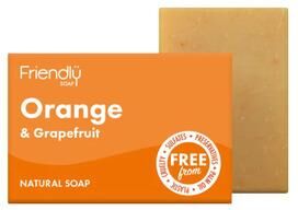 Friendly Soap Friendly Appelsin & Grapefrukt 1 stk. Friendly Soap Friendly Appelsin & Grapefrukt 1 stk.