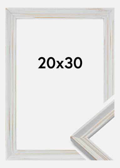 ZEP Ramme Vintage Home Hvit 20x30 Cm ZEP Ramme Vintage Home Hvit 20x30 Cm