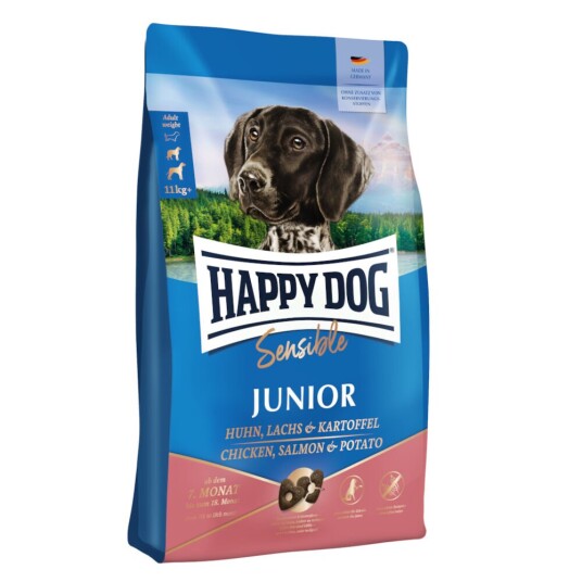 Happy Dog Supreme Sensible Junior Laks & Potet 10 kg