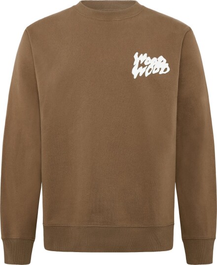 WOOD WOOD Wwcolter Cloud Crew Neck 25211 Brown XL