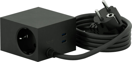 Kord Cuboid+ grenuttak USB C 30W 2 m Black Kord Cuboid+ grenuttak USB C 30W 2 m Black