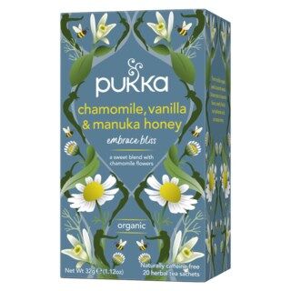 Pukka Chamomile, Vanilla & Manuka Honey Tea 20stk Pukka Chamomile, Vanilla & Manuka Honey Tea 20stk