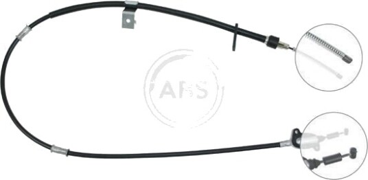 A.B.S. K10347 Tautrekk håndbremse A.B.S. K10347 Tautrekk håndbremse