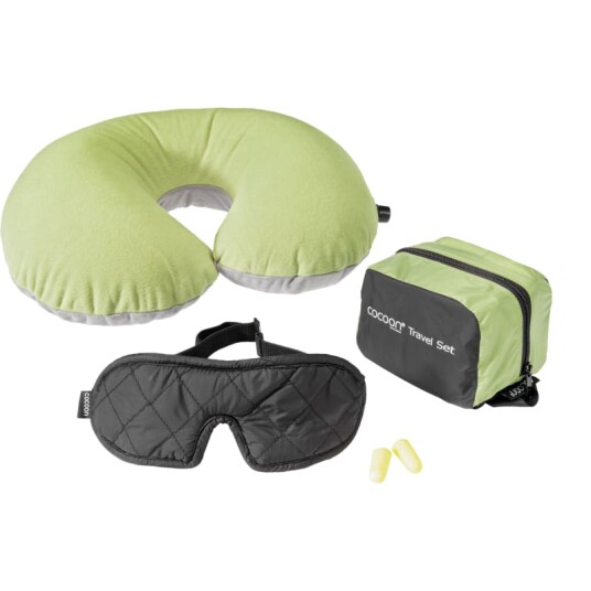 Cocoon Travel Set Ultralight OneSize, Wasabi/Black