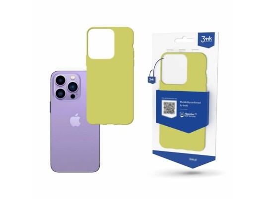 Iphone 14 Pro Max-Deksel Fra 3Mk Matt Case-Serien - Lime