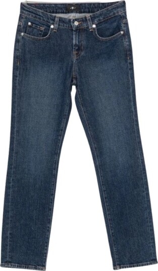 7 For All Mankind Dame Jeans Blå W25,