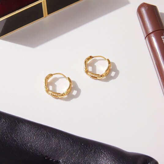 Céleste Earrings Loriane 18K Gold Céleste Earrings Loriane 18K Gold