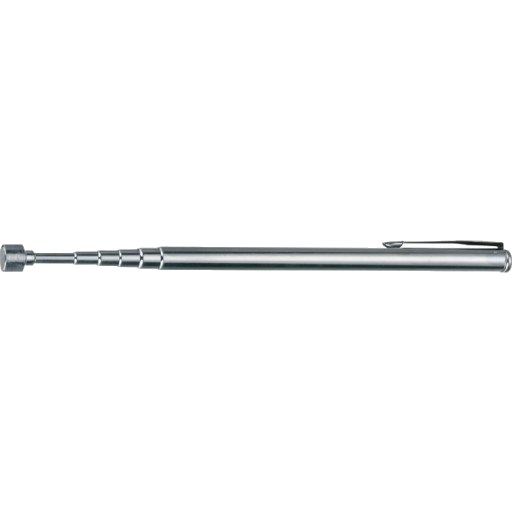 Teleskop Magnet Ø7 Mm Hoved Med Lommeclips L=145 650 Mm 3,5 N
