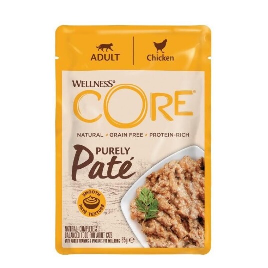 CORE Kylling Våtfôr til Katt 85 g - Myk Paté for Voksne Katter