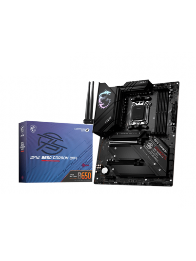 MSI MPG B650 CARBON WIFI - AMD B650 - AMD AM5 socket - DDR5 RAM - ATX