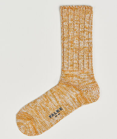 Falke Brooklyn Cotton Sock Old Brass
