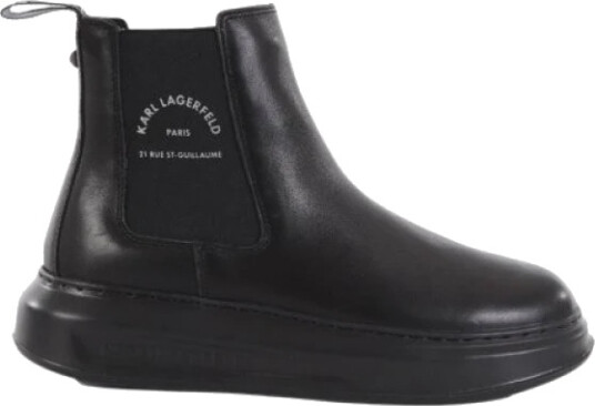 Karl Lagerfeld Herre Sko Svart 42 EU,