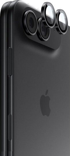 Dacota Platinum iPhone Duo Tiger Glass kameralinsebeskytter Svart