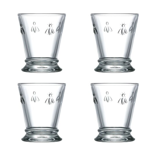La Roch?re Abeille drikkeglass 26 cl 4-pakning Klar La Roch?re Abeille drikkeglass 26 cl 4-pakning Klar