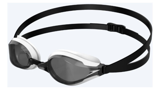 Speedo Elite svømmebriller Fastskin Speedsocket 2 Hvit/svart Smoke linse Speedo Elite svømmebriller Fastskin Speedsocket 2 Hvit/svart Smoke linse
