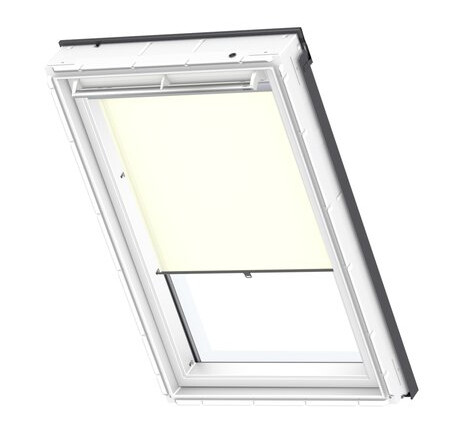 Velux Rullegardin sk06 beige alu ramme fargenr 1086