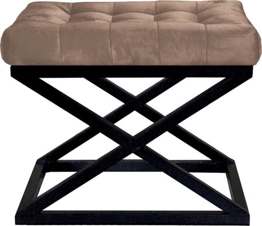 Gillie Sittepuff 40 cm Svart/Brun