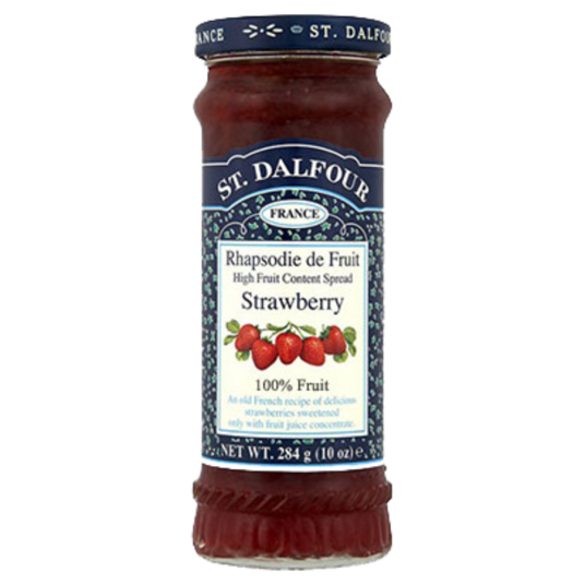 St dalfour strawberry syltetøy 284 gr St dalfour strawberry syltetøy 284 gr