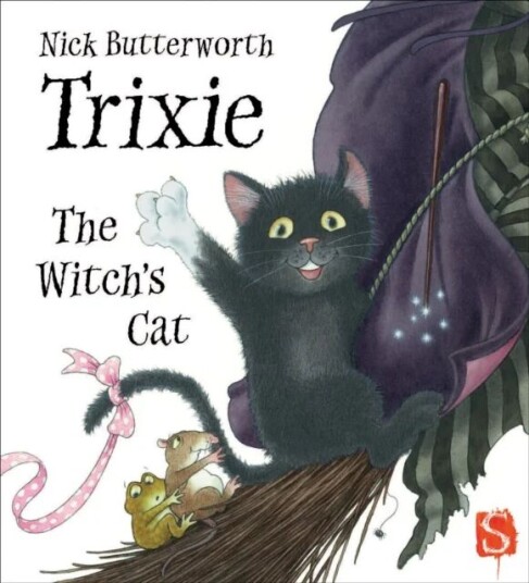 Trixie The Witch'S Cat Av Nick Butterworth