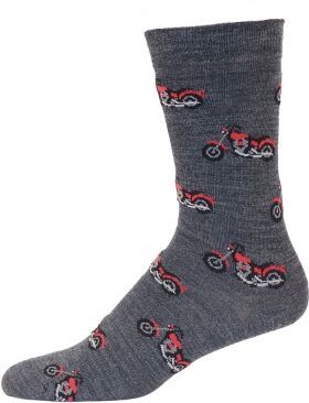 Safa Motorbike Sokker Gråmelert 41-45