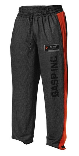 No 1 Mesh Pant, Black/Flame Svart/Orange X-large