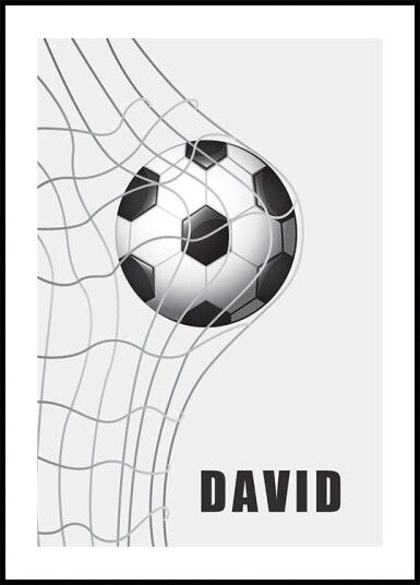 Football Personalized Name Print Plakat Plakat / 30x40cm Football Personalized Name Print Plakat Plakat / 30x40cm