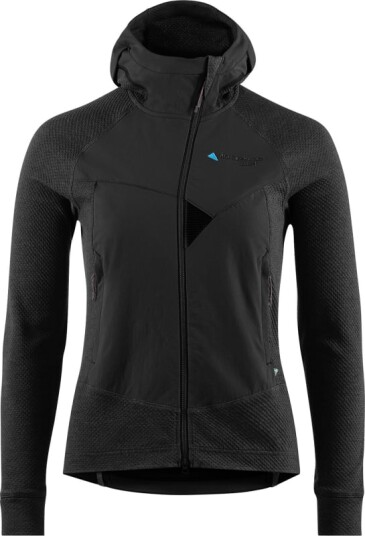 Klättermusen Women's Hugin Zip Hoodie S , Raven/Raven