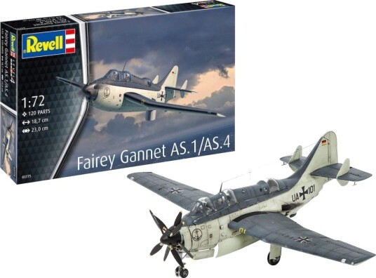 Revell Model Kit Fairey Gannet AS.1/AS.4