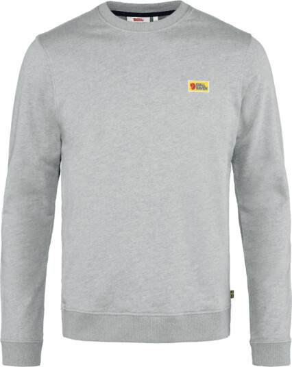 Fjellreven Men's Vardag Sweater S , Grey-Melange