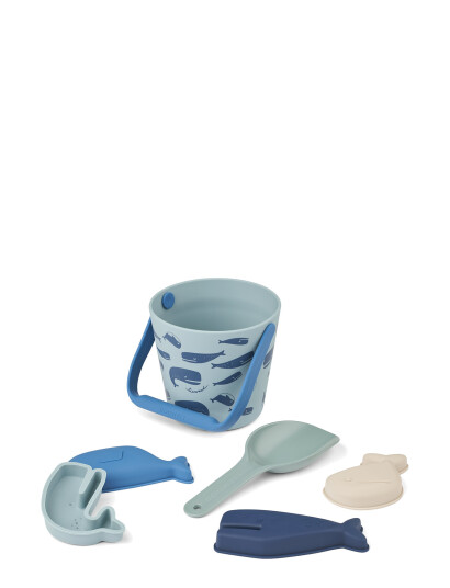 Liewood Gilma Ocean Beach Set - Blue - ONE SIZE Liewood Gilma Ocean Beach Set - Blue - ONE SIZE