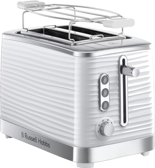 Russell Hobbs Inspire Brødrister 2 Skiver 1050W Hvit Russell Hobbs Inspire Brødrister 2 Skiver 1050W Hvit