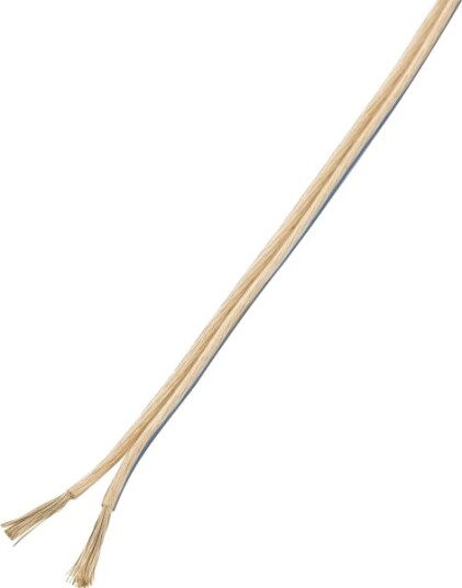 Tru Components Høyttalerkabel 2 X 2,5 Mm² Transparent 10 M