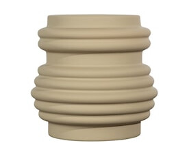 Mila Vase Beige S