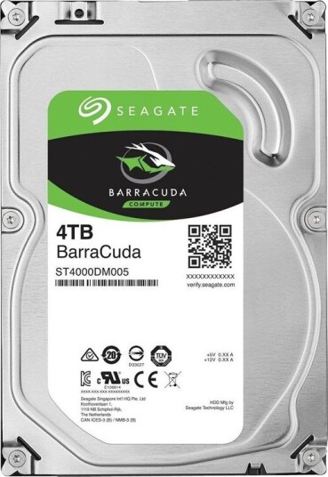 Seagate BarraCuda 4TB 2.5" Intern Harddisk 5400 RPM SATA-600