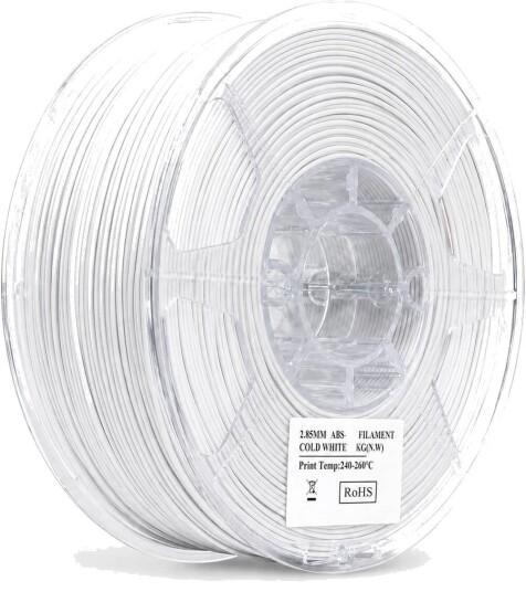 eSun ABS+ 2,85mm Cold White