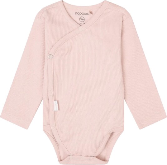 Noppies U Romper Narellan Long Sleeve P778 ROSE SMOKE 56