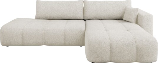 Flo Sovesofa med sjeselong 4 seter   Hvit