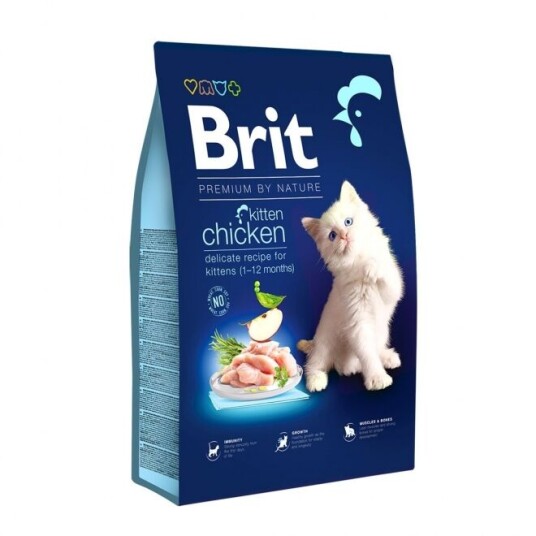 Brit Premium By Nature Kitten Chicken (8 kg) Brit Premium By Nature Kitten Chicken (8 kg)