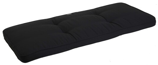 Fritab Benkpute Svart tekstur Canyon 100 x 42 cm Svart