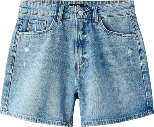 LMTD Nlfbirm Dnm Nw Mom Lc Shorts Noos Blue 140 LMTD Nlfbirm Dnm Nw Mom Lc Shorts Noos Blue 140