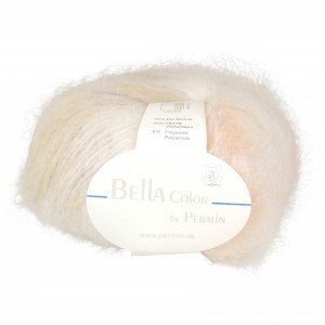 Permin Bella Unicolour Garn 883150 Råhvit