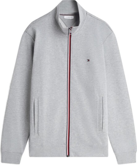 Tommy Hilfiger Rwb Tipping Track Jacket   LIGHT GREY HEATHER   XL