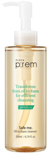 Make P:rem Safe Me Oil to Foam Cleanser 200ml Make P:rem Safe Me Oil to Foam Cleanser 200ml