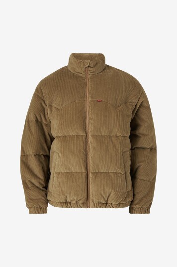 Levi's Dun jakke Super Puffer Jacket Ermine Brun